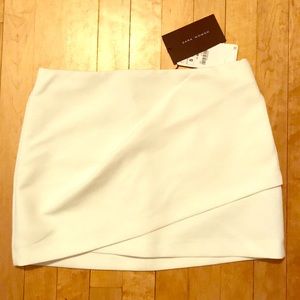 White Zara Woman mini skirt